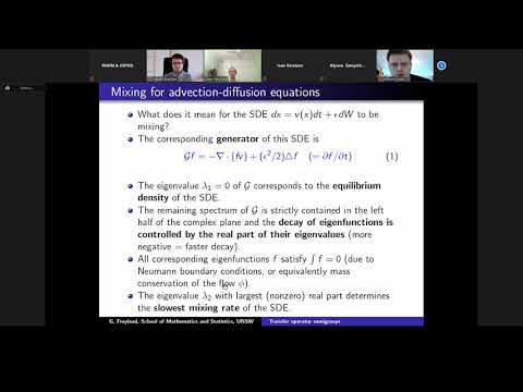 Transfer operators and dynamical systems