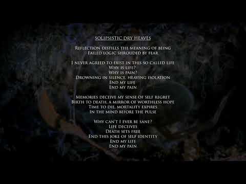 I'm In A Coffin - Waste of Skin - 01 - Solipsistic Dry Heaves