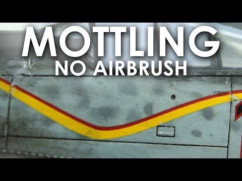 Painting Mottling Without an Airbrush