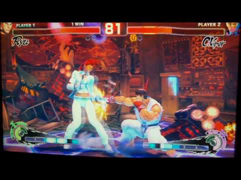 SSF4 Launch Day Casuals @ HMV Bristol 30/04/10 - Brillojoe (Ryu) v Lukenvoy (C. Viper)