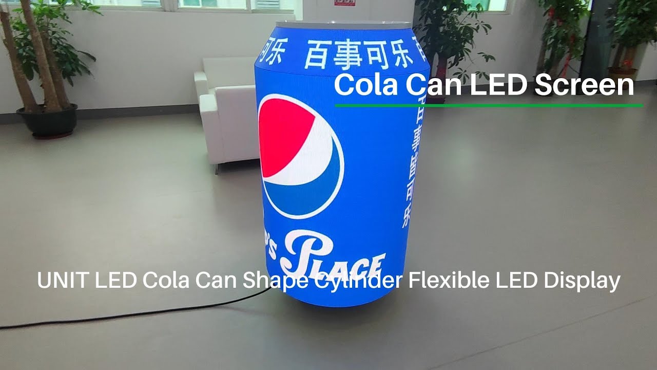 Cola Can LED Display