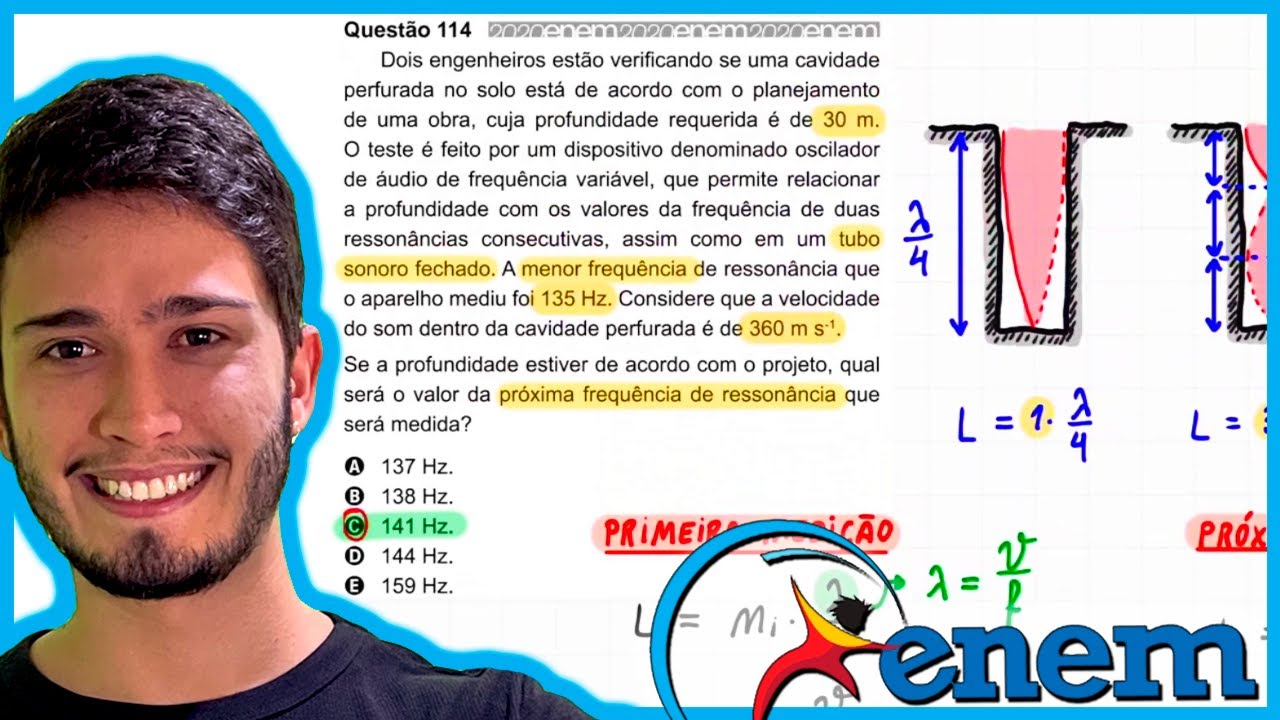 ENEM 2020 - Dois engenheiros estão verificando se uma cavidade perfurada no solo está de acordo com