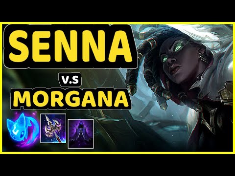 VERFIX (SENNA) vs MORGANA - BOTTOM SUPPORT GAMEPLAY - BR Ranked GRANDMASTER