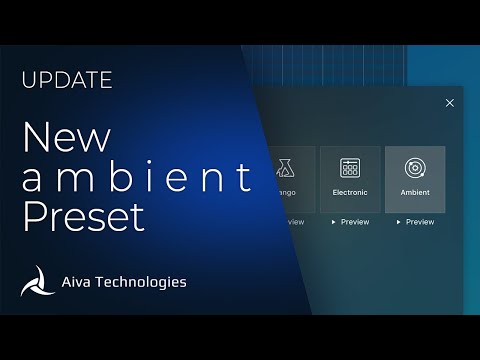 Music Engine Update: 7th May 2020 (Ambient Preset, Reverb, and more!)