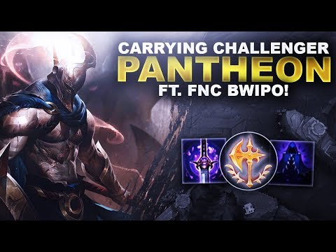 YOU CAN CARRY CHALLENGER WITH PANTHEON? FT. FNC Bwipo | League of Legends