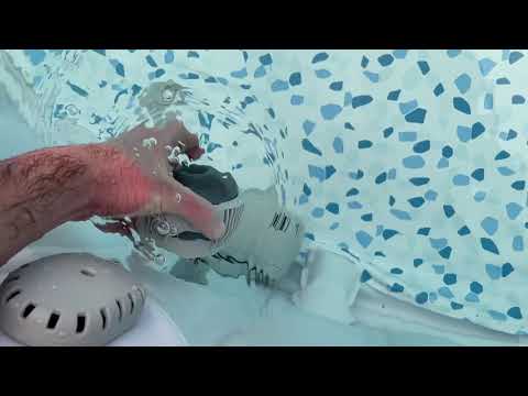 Add Bromine or Chlorine to Coleman Saluspa Inflatable Hot Tub