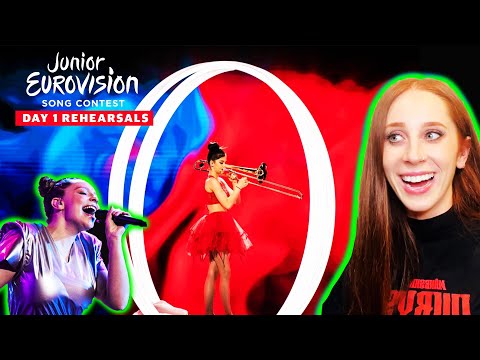 LETS WATCH DAY 1 OF REHEARSALS FOR JUNIOR EUROVISION 2022