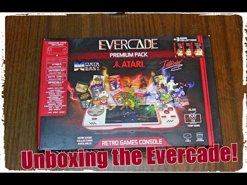 Evercade Premium Pack Unboxing