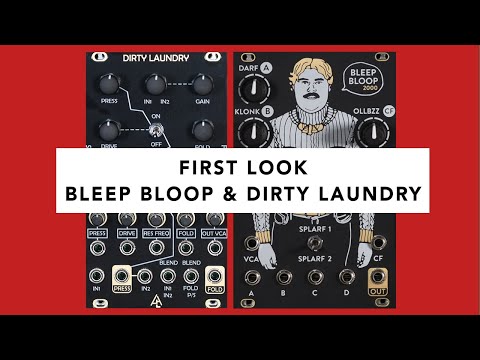 After Later Audio Dirty Laundry & Bleep Bloop 2000 - First Look (Tutorial, Demo & Jam)