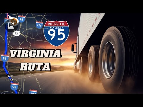 #truck Medianoche: 🌙 De New Jersey a Virginia en Ruta Truck🚛💨