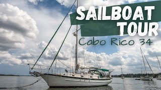Download lagu Full BOAT TOUR! Self-sufficient, off grid 37ft Liveaboard Bluewater Sailboat | Log 20 mp3