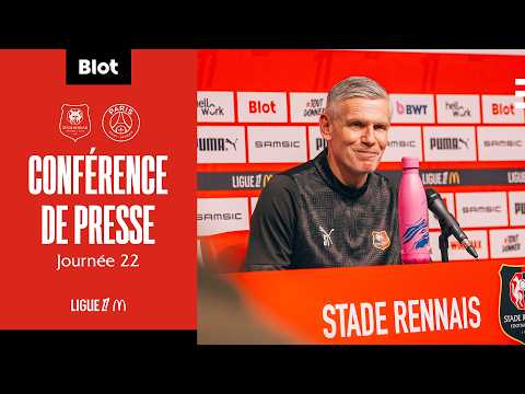 📽🎙 Matchday 22 | Sébastien Tambouret faces the media before SRFC / Paris SG