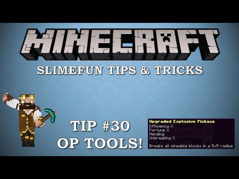 Slimefun Tips & Tricks #30 - OP Tool Creation!