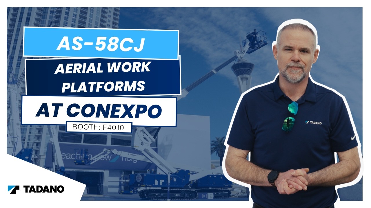 Tadano AS-58CJ at CONEXPO 2026 - Extreme Gradability & Stability