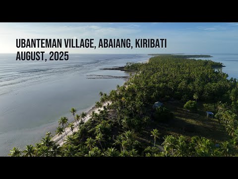 Ubanteman Village, Abaiang Atoll, Kiribati - August, 2025
