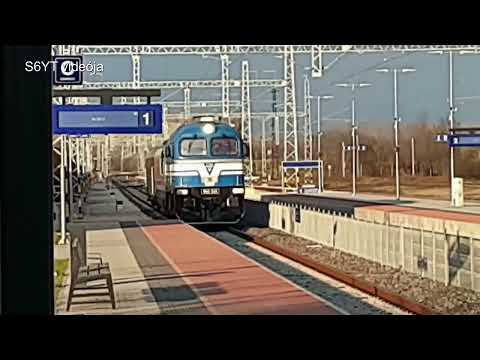 Mérővonat a 150-es vasúton, M62 230 Szergejjel. 2025.11.19. (1080p60 HD)