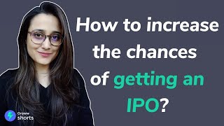 IPO Allotment - How to Increase the Chances of Getting an IPO | How to Get an IPO Allotment #shorts