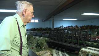 preview picture of video 'Norman Cole Sr O scale layout'