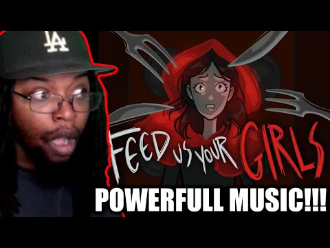 Lydia the Bard - Feed Us Your Girls (Official Animatic Video) DB Reaction