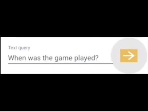 TensorFlow Lite Demo apps - 13: Natural Language Question and Answering
