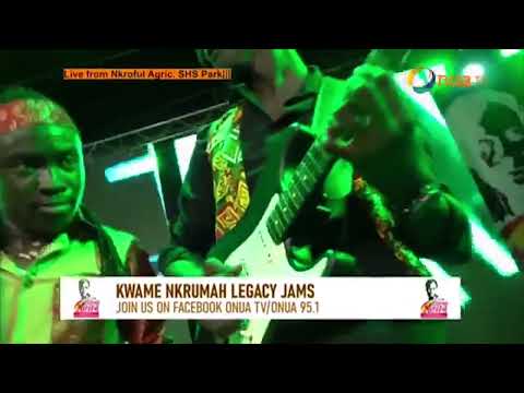 Feel some highlife live band tunes from Righteous Vandyk at Nkroful's Kwame Nkrumah Legacy Jams