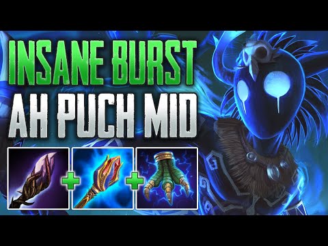 ABSOLUTELY FARMING DAMAGE! Ah Puch Mid Gameplay (SMITE Conquest A-Z)