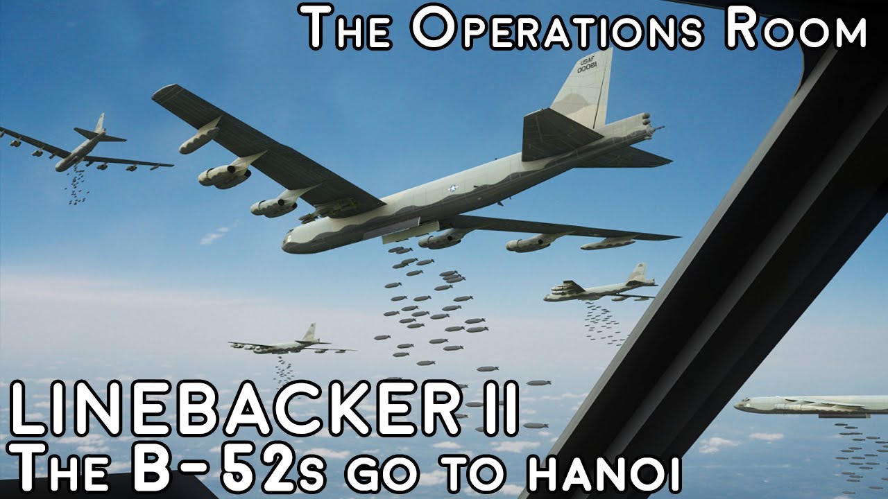 Operation Linebacker II - The B-52s go to Hanoi, 1972 - Animated