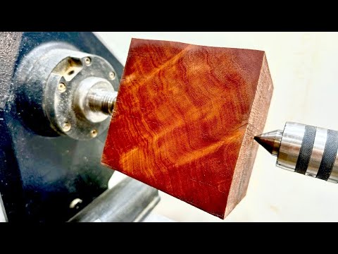 Woodturning  - Exotic Wood - Hidden Treasure