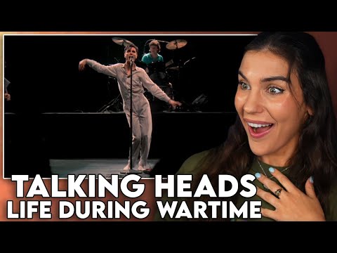 HOW DID THEY DO THIS?! First Time Reaction to Talking Heads - "Life During Wartime"
