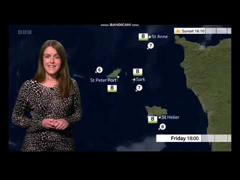 (HD) Alex Osbourne BBC ONE Spotlight weather December 16th 2022 - 60 fps