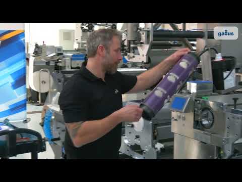Screen Printing on the Gallus Labelmaster