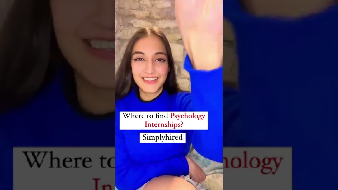Are there internships for psychology? Tipseri