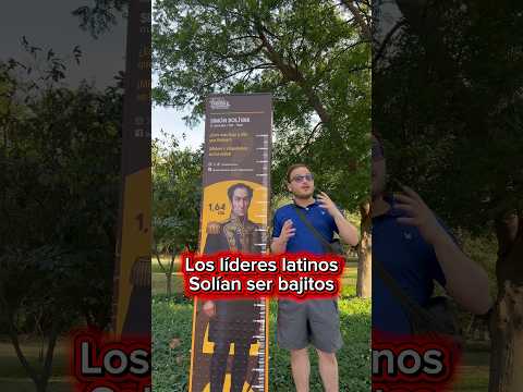 Los líderes latinos eran BAJITOS #simonbolivar #benitojuarez #historia #datoscuriosos #interesante