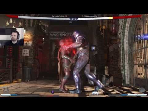 Injustice 2 2nd MP Set Gameplay pt13 - Darkseid vs. Another Robin