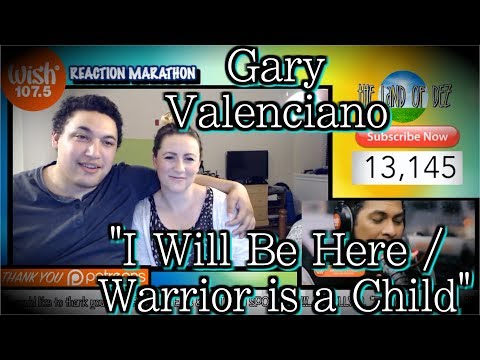 Gary Valenciano "I Will Be Here / Warrior is a Child" LIVE on Wish 107.5 Bus| COUPLES REACTION