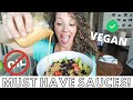 3 MUST HAVE Vegan & Oil Free Sauces (salad dressings)  For HEALTH & WEIGHT LOSS // Plant Based