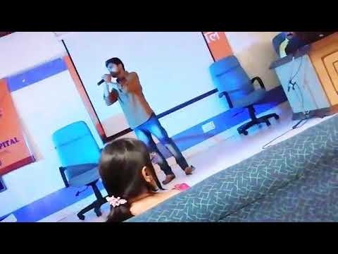 Solo performance at SDN hospital, delhi...🎤🎼🎵