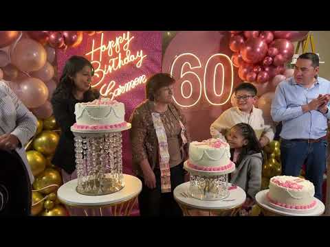 Cumpleaños # 60 Sra. Carmen (Zona el Castillo) Sacaba