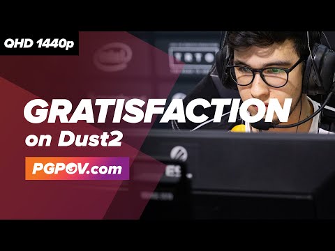 [CSGO POV] Gratisfaction (100 Thieves) vs FaZe / 28-15 / Dust2 // Player Settings in desc.