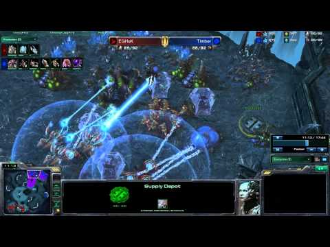 Starcraft 2 HuK vs Leenock