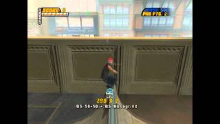 Tony Hawks Pro Skater 4 (THPS4) grinding Ep.1