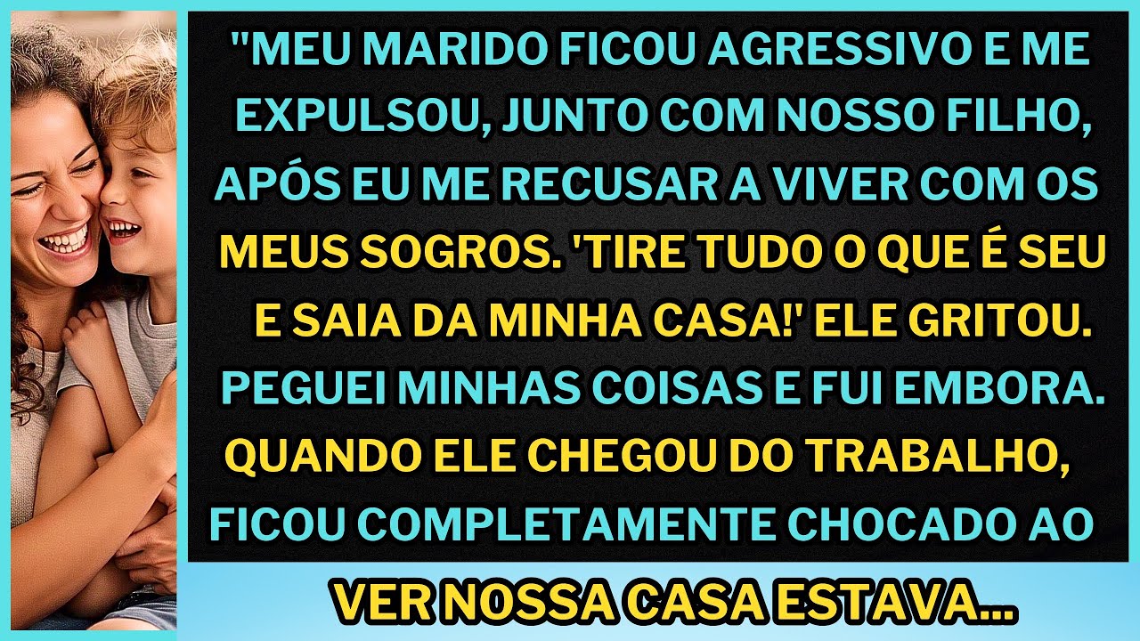 "Meu marido me expulsou com nosso filho após eu recusar morar com meus sogros: 'Saia da minha casa!'
