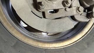 Adjusting Parking (Emergency) Disc Brake on F250 Super Duty e1999 7.3L