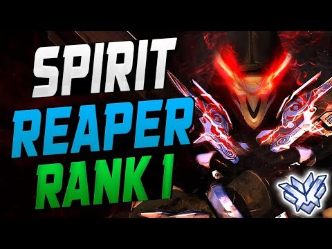 SPIRIT BEST REAPER IN THE WORLD! [ OVERWATCH SEASON 8 TOP 500 ]