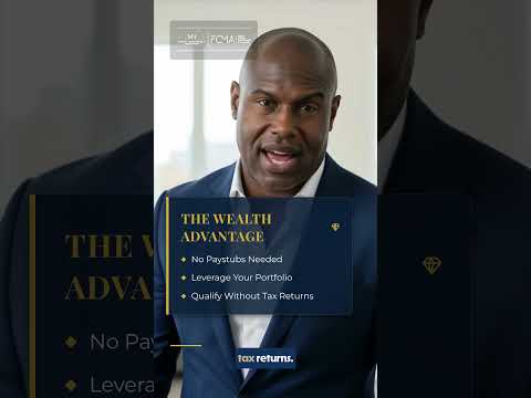Asset depletion loans — using wealth instead of income to qualify