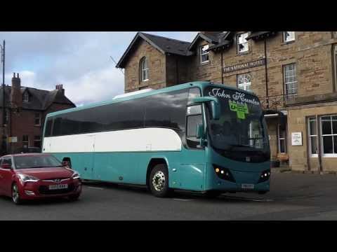 John Hounter Volvo B9R Plaxton Panther II (YN61 EOT) Drive Off