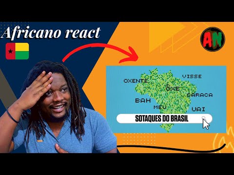 African reacting to the different accents of Brazil