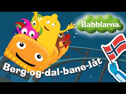 Berg-og-dal-bane-låt - Babblarna musikkvideo