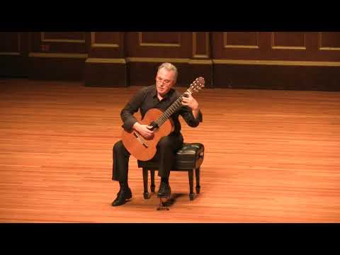 Eduardo Fernández plays Sonata No. 1 by Carlos Guastavino