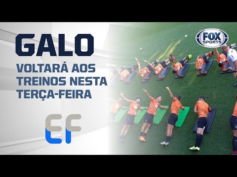 ATLÉTICO-MG VOLTARÁ AOS TREINOS AMANHÃ